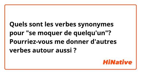 se moquer synonyme|le robert moquer définition.